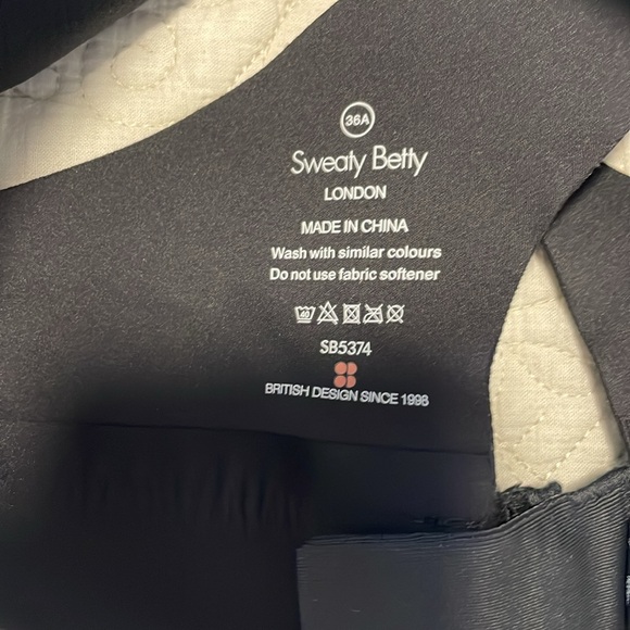 Sweaty Betty Sports Bra - 36A - Picture 3 of 3
